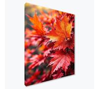 Diamond Painting Adultos Otoño Diamond Painting Kit Completo, Hoja de Arce Pintura de Diamante Niños, DIY 5D Cristal Bordado Punto de Cruz Manualidades para Decoracion Hogar Regalo 30x40 cm F0-900