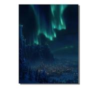 Diamond Painting Adultos Paisaje 5D Pintura Diamante Niños Diamond Painting Kit Completo LáSer Puzzle DIY Punto de Cruz Cuadros Diamantes Art, para Decoracion Pared Femenino Regalo 40x50cm BJHF879