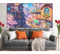 Diamond Painting Adultos Paisaje Diamond Painting Grande 80x160cm,2026 New DIY Pintura Diamante Kit Ciudad 5D Taladro Completo Bordado Punto de Cruz Puzzle Principiantes Manualidades Decor O-621M