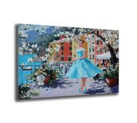 Diamond Painting Adultos Planta Mujer, DIY Punto de Cruz Cuadros de Diamantes Kit, Manualidades Adultos, Diamante Cuadrado, 5D Pintura de Diamante Kit, Cuadros Decoracion Dormitorios 60x80 cm J-144