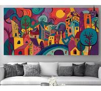 Diamond Painting Adultos Resumen Diamond Painting Kit Ciudad, 2026 New DIY Manualidades Adultos Pintura Diamante 5D Taladro Completo Bordado Mosaicos Punto de Cruz Diamantes Artes 60x120cm Z-P308