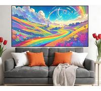 Diamond Painting Adultos Sueño Diamond Painting 40x80cm,2026 New DIY Pintura Diamante Kit Paisaje 5D Taladro Completo Bordado Punto de Cruz Puzzle Principiantes Manualidades Decoración Regalo O-675M