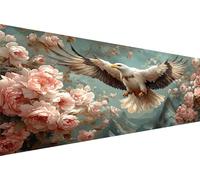 Diamond Painting áGuila Diamond Painting Adultos 40x80cm Bosque De Flores Pintura De Diamante,5D Diy Dibujos Diamantes Artigianale,Punto De Cruz Manualidades Adultos Kit DecoracióN Pared Hogar Q1-709