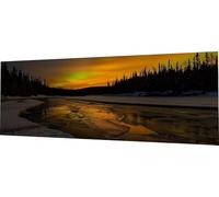 Diamond Painting Amanecer Diamond Painting Adultos Lago Pintura de Diamante 90x30cm, DIY Manualidades Niños, 5D Cuadro Diamantes Bordado Punto de Cruz Artesanía Kits, Decoración Pared, Regalo C2-581