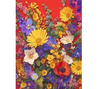 Diamond Painting Amapola 70x90cm Diamond Painting Niños Flores De Margarita, 2025 DIY Pintura Diamante Pintar por Numeros Adultos Manualidades Cristal Puzzle Diamantes Punto de Cruz, Decoración z622-t