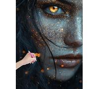 Diamond Painting Ángel Pintura de Diamantes 5D DIY, Mujer Diamond Painting Kit Completo Manualidades Adultos, DIY Punto de Cruz Cuadros Diamantes para Decoración Hogar, Regalo Mujer, 90x120 cm, -4414