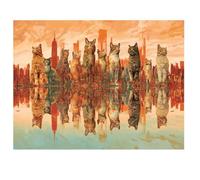 Diamond Painting Animal 80x60cm 2026 Nuevo Diamond Painting Adultos,Pintura Diamante Gato Pintura de Diamante Niños,5D DIY Cristal Bordado Punto de Cruz Manualidades Kit para Decoracion Navidad I-K383