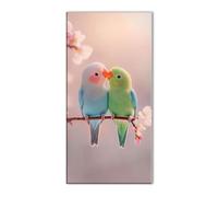 Diamond Painting Animal Aves, 5D Diamond Painting Adultos y Principiantes, Manualidades Adultos DIY Cristal Pintura de Diamante, Kit de Bordado Punto de Cruz, Decoracion Hogar 70x140 cm J26-11553