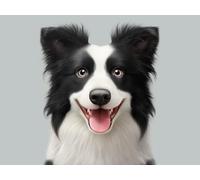 Diamond Painting Animal Diamond Painting Adultos Perro, Dibujos con Diamantes Punto de Cruz Manualidades para Adultos, Pintura de Diamante para Decoración Hogar, Regalos Mujeres 90x70cm, Model 108