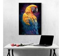 Diamond Painting Animal Kit de Pintura de Diamantes para Adultos PáJaro 5D DIY Pintura Diamantes de Imitación de Cristal Artes, Diamond Painting para Paredes del Hogar Decor 30 x 40 cm PjY12063 1-B