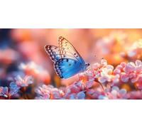 Diamond Painting, animal Manualidades Adultos Punto de Cruz Kit, Flores 5D DIY Niños Principiantes Pintura de Diamante Art, Cristal Bordado Artesanías, para Decoración Hogar 70x140cm z-271