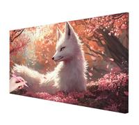 Diamond Painting Animales, Diamond Painting Grande 200x100cm, DIY Pintura de Diamante Zorro Kit Completo, 5D Cuadro Diamantes Kit de Manualidades para Adultos Regalos para Mujer Decoracion Hogar -3353