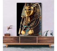 Diamond Painting Antiguo Egipto,DIY 5D Diamond Painting Kit Completo,reina cleopatra Pintura Diamante Para Adultos Niños Cristal Bordado Punto de Cruz Artesanía Hogar Pared Decoración,80x100cm