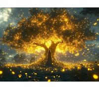 Diamond Painting áRbol De La Vida Pintura Diamante SueñO Diamond Painting Adultos 5D DIY Punto de Cruz Diamante Manualidades Adultos Kit para Decoracion Habitacion, Regalo Mujer 30x20cm -zjn25011SO