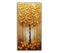Diamond Painting Árbol Diamond Painting Adultos Grande XXL 50x100cm Pintura de Diamante Otoño Diamantes para Manualidades, 5D DIY Punto de Cruz Diamante Set para Decoracion Hogar Pared Regalo P1-803