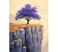 Diamond Painting áRbol, DIY 5D Diamond Painting Kit PáJaro, 5D Pintura Diamante Cuadro Diamantes Kit Bordado Principiantes DIY Full Cuadrado Embroidery per Decorazioni Casa Pareti 80x120cm 4-9C70