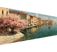 Diamond Painting Arquitectura Diamond Painting Adultos 30x60cm Ciudad Del Agua Pintura De Diamante,5D Diy Dibujos Diamantes Artigianale,Punto De Cruz ArtesaníAs Adultos DecoracióN Pared Hogar Q1-677