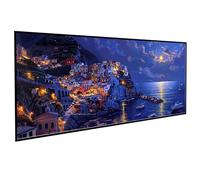 Diamond Painting Arquitectura Dibujos con Diamantes Villa Diamond Art DIY Manualidades Adultos, Rhinestone Bordado De Punto De Cruz Art Pintura para Decoración Hogar, Regalo 50x100cm PJY9 A-4