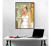 Diamond Painting Arquitectura Kit de Pintura de Diamantes para Adultos Mujer 5D DIY Pintura Diamantes de Imitación de Cristal Artes, Diamond Painting para Paredes Decor 50 x 70 cm PjY12155 3-2
