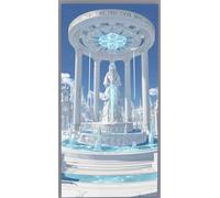 Diamond Painting Arquitectura Pintura Diamante Paisaje Diamond Painting Adultos Niños 5D Cristal Strass Punto de Cruz Puzzle de Diamantes Manualidades Decoración de Pared del Hogar 40x80cm h16-es5