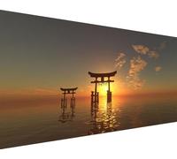 Diamond Painting Arquitectura Pintura Diamante Paisaje Diamond Painting Adultos Niños 5D Strass Punto de Cruz Puzzle de Diamantes Manualidades, Decoración de Pared del Hogar Regalos 60x120cm c1-13q