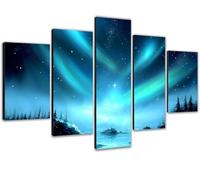 Diamond Painting Aurora Pintura de Diamantes Cuadro Decorativo de Diamond Painting Adultos 5D Pintar Por Numeros Adultos, Lienzo Con Diamantes Brillantes - Regalo Mujer 138x275cm Paisaje 2 0b-1030