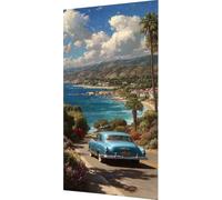 Diamond Painting Auto Diamond Painting Adultos, Paisaje Pintura Diamante Niños DIY 5D Cristal Strass Punto de Cruz Puzzle de Diamantes Manualidades Kit Completo para Decoración Hogar 40x80cm y9-9tb