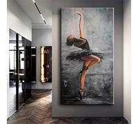 Diamond Painting Ballet elegante bailarina Diamond Art Kits Adults Large Diamond Painting 40x100cm Cross Stitch Embroidery Kids DIY Paint by Numbers Full Square Diamante Art Crafts, Decor Wall Art