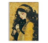 Diamond Painting Belleza Mujer Patrón, DIY Manualidades Adultos Kit Punto de Cruz, 5D Cristal Cuadro Diamantes, Kit Bordado para Adultos, Pinturas Decoracion Hogar, Regalo Mujer 60x80cm P-q-1760