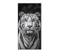 Diamond Painting Blanco Tigre, 5D Diamond Painting Adultos, Manualidades Adultos DIY Cristal Pintura de Diamante, Kit de Bordado Punto de Cruz, Cuadros Decoracion Salon Modernos 100x200 cm J26-11988