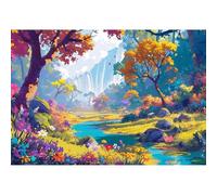 Diamond Painting Bosque Diamond Painting Kit Completo 25x30cm, 2026 New 5D Río Pintura Diamante para Niños, DIY Diamantes Cristal Artes Bordado Punto de Cruz Pintar por Numeros Adultos Regalo XW-O538Y