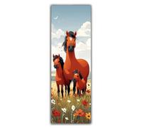 Diamond Painting Caballo Diamond Painting Adultos Grande XXL 150x50cm, Pintura de Diamante Lindo Dibujos con Diamantes, 5D DIY Mosaicos Infantiles Kit Bordado para Decoracion Hogar Pared Regalo F1-972
