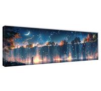 Diamond Painting Caer Diamond Painting Adultos Mujer Cuadro Diamantes 5D, Pintura de Diamante, Kit de Manualidades para Adultos, DIY Cristal de Estrás Pintura para Decoración Pared 150x50cm 0R-488