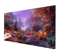 Diamond Painting Calabaza, Diamond Painting Grande 120x60cm, DIY Pintura de Diamante Planta Kit Completo, 5D Cuadro Diamantes Kit de Manualidades para Adultos Regalos para Mujer Decoracion Hogar -3321