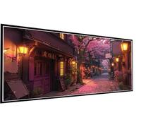 Diamond Painting Callejón Diamond Painting Adultos Grande XXL 40x90cm Pintura de Diamante Hermoso Diamantes para Manualidades, 5D DIY Punto de Cruz Diamante Set para Decoracion Hogar Pared P1-357