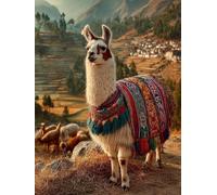 Diamond Painting Campo, Animal Diamond Painting Manualidades Adultos Kits, 5D Pintura Diamante, DIY Diamantes Punto de Cruz Kits, Manualidades Adultos, Decoracion Otoño, Regalo Mujer, 60x90cm 4-9420
