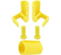 Diamond Painting Canvas Roll Holder and Adjustable Table Clamps, 3D-Printed Diamond Painting Scroll Kit, Scroll Clamp, Canvas Ring, Easily Roll up adn Store (yellow)