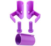 Diamond Painting Canvas Roll Holder and Adjustable Table Clamps, 3D-Printed Diamond Painting Scroll Kit, Scroll Clamp, Canvas Ring, Easily Roll up adn Store (purple)