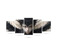 Diamond Painting Chica 5 Piezas Ángel Diamond Painting Adultos, Pintura de Diamante Manualidades Adultos DIY, Puzzle Diamantes Bordado Punto de Cruz, Para Cuadros Decoracion Salon Modernos B0-1141