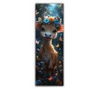 Diamond Painting Ciervo Diamond Painting Adultos Grande XXL 270x90cm, Pintura de Diamante Lindo Dibujos con Diamantes, 5D DIY Mosaicos Infantiles Kit Bordado para Decoracion Hogar Pared Regalo F1-985