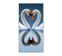 Diamond Painting Cisne Amar, 5D Diamond Painting Adultos y Principiantes, Manualidades Adultos DIY Cristal Pintura de Diamante, Kit Bordado Punto de Cruz, Cuadros Decoracion Hogar 70x140cm J26-11697