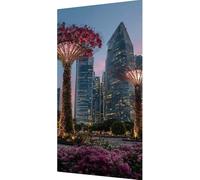 Diamond Painting Ciudad Diamond Painting Adultos, Pintura Diamante Paisaje Dibujos con Diamantes Niños DIY 5D Cristal Strass Bordado de Punto de Cruz Puzzle para Decoracion Hogar 100x200cm e14-ed6