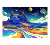 Diamond Painting Color Diamond Painting Kit Completo 40x50cm, 2026 New 5D Río Pintura Diamante para Niños, DIY Diamantes Cristal Artes Bordado Punto de Cruz Pintar por Numeros Adultos Regalo XW-O553Y