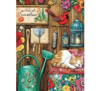 Diamond Painting Cortijo, Gato Diamond Painting Adultos, DIY Pintura de Diamante Kit Manualidades Adultos 5D Creart Kit Punto de Cruz Pintura Diamante para Decoración Pared Hogar 40x50cm, Model554