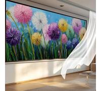 Diamond Painting Diente De León Diamond Art Dibujos con Diamantes 90x200 cm,Cuadro Pintura Diamante Kit Completo Punto de Cruz DIY Cristal Pintura por Numeros,Decoracion Pared Mujer Regalos Flor qL64