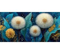 Diamond Painting Diente De LeóN Manualidades Adultos, DIY Kit Punto de Cruz kit completo, Paisaje Diamond Painting Adultos Mosaico Manualidades, Home Decoration, Regalo Mujer 140x70cm -ZC2512I99