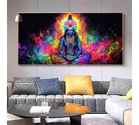 Diamond Painting Dios Pintura Diamante Abstracto Diamond Painting Adultos,Cuadros de Diamantes Puzzle Diamantes Dibujos Con Diamantes Bordado Diamond Art Kit Room Decor Regalos Originales 30x75cm Z683