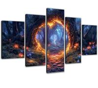 Diamond Painting Fantasía Pintura de Diamantes Cuadro Decorativo de Diamond Painting Adultos 5D Pintar Por Numeros Adultos, Lienzo Con Diamantes - Idea de Regalo Mujer 125x250cm Cuento de hadas 0b-650