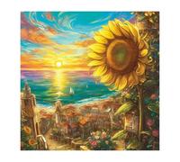 Diamond Painting Flor 2026 Nuevo Diamond Painting Abstracto 100x100cm,Dibujos con Diamantes Cuadrado Puzzle Diamantes Manualidades Adultos para Navidad Halloween Decoración Niños Adultos Regalo O-888z