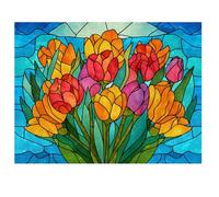 Diamond Painting Flor 90x60cm 2026 Nuevo Diamond Painting Adultos,Pintura Diamante Abstracto Pintura de Diamante Niños,5D DIY Cristal Bordado Punto de Cruz Kit para Decoracion Navidad,Regalo I-K143